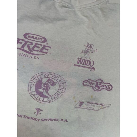 VINTAGE Crazy Eight Fun Fest Tennessee 1990 T-shirt Women Medium Single Stitch - Picture 9 of 11